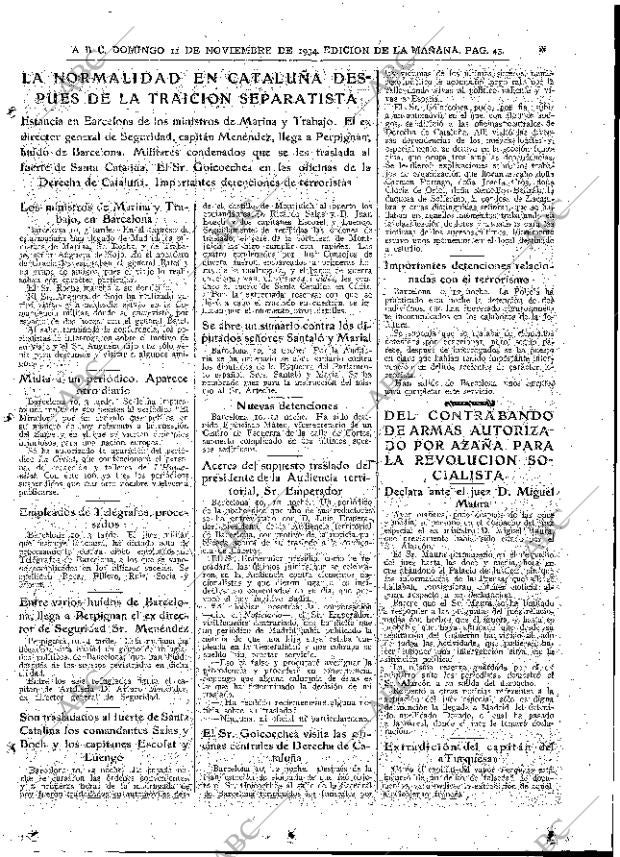 ABC MADRID 11-11-1934 página 43