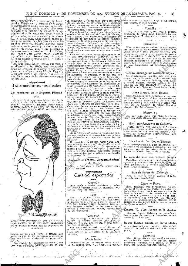 ABC MADRID 11-11-1934 página 56
