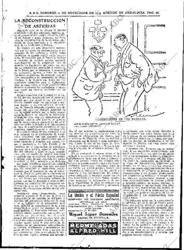ABC SEVILLA 11-11-1934 página 19