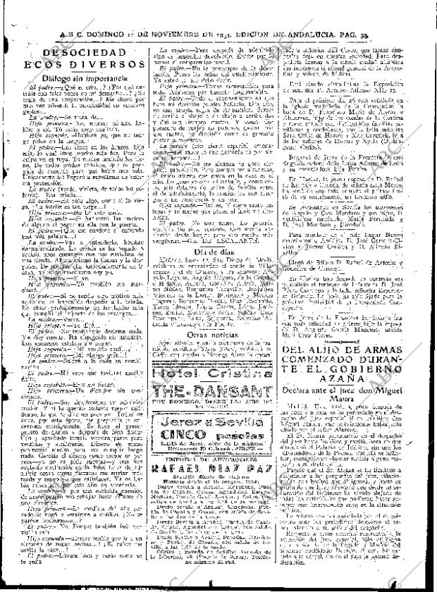 ABC SEVILLA 11-11-1934 página 31