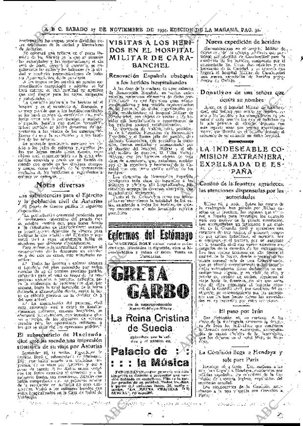 ABC MADRID 17-11-1934 página 32