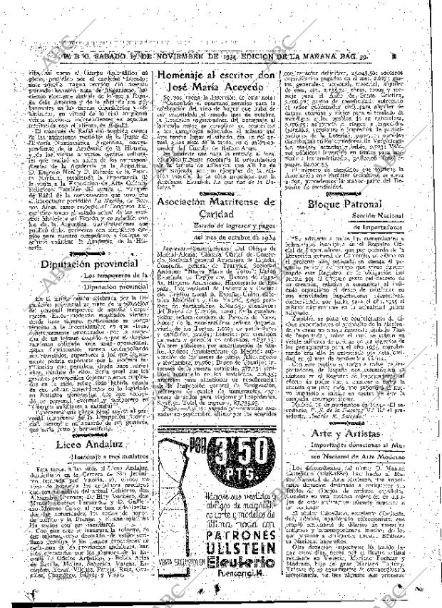 ABC MADRID 17-11-1934 página 39