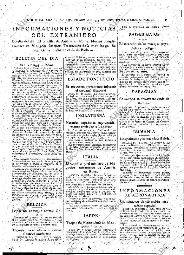 ABC MADRID 17-11-1934 página 41