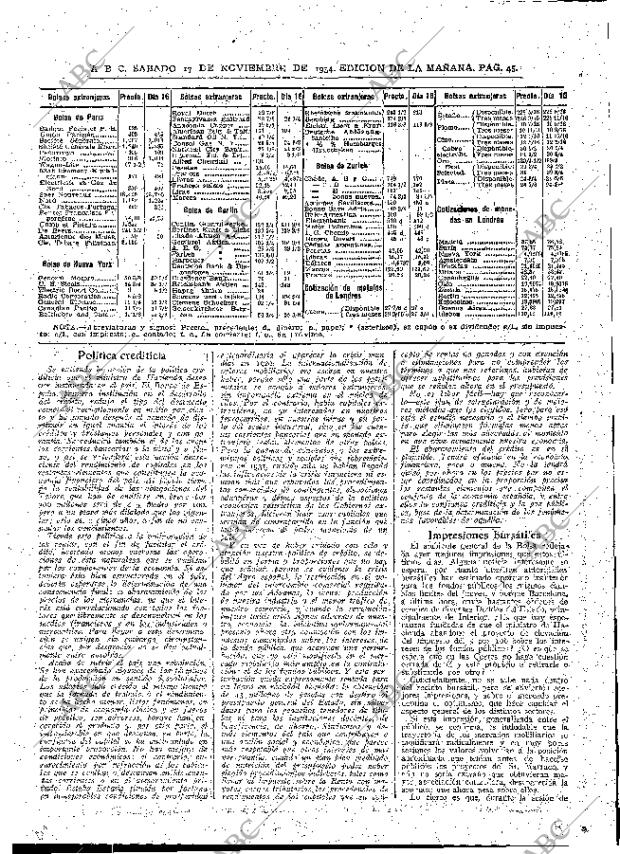 ABC MADRID 17-11-1934 página 45