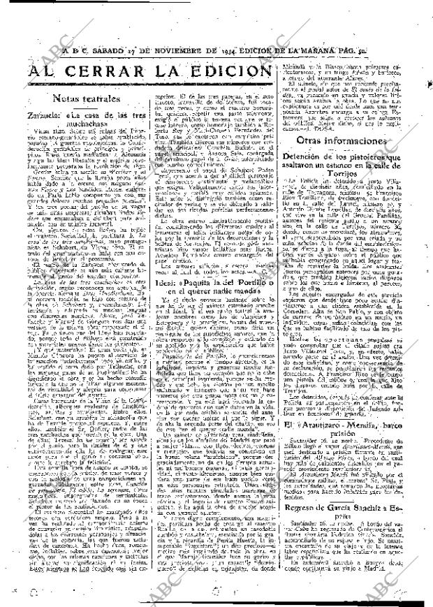 ABC MADRID 17-11-1934 página 50