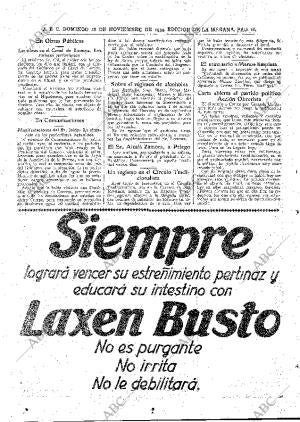 ABC MADRID 18-11-1934 página 18