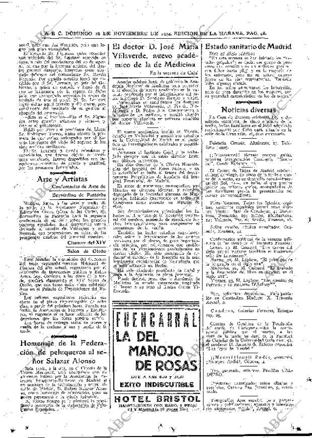 ABC MADRID 18-11-1934 página 40