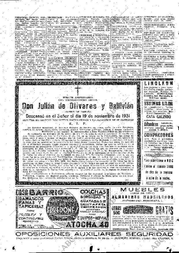 ABC MADRID 18-11-1934 página 62