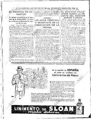 ABC SEVILLA 18-11-1934 página 28