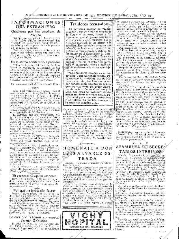 ABC SEVILLA 18-11-1934 página 33