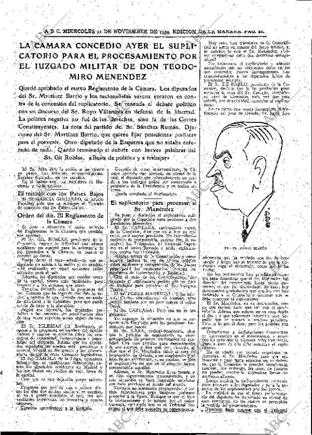 ABC MADRID 21-11-1934 página 21