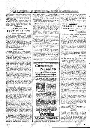 ABC MADRID 21-11-1934 página 36