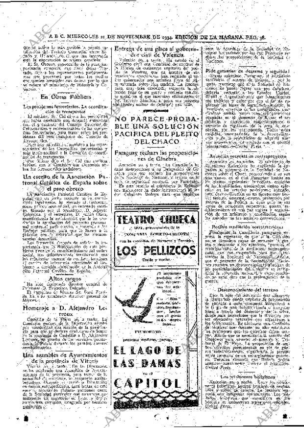 ABC MADRID 21-11-1934 página 38