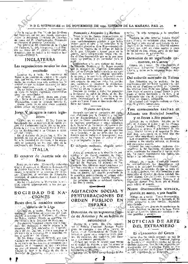 ABC MADRID 21-11-1934 página 40