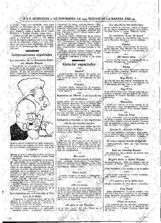 ABC MADRID 21-11-1934 página 49