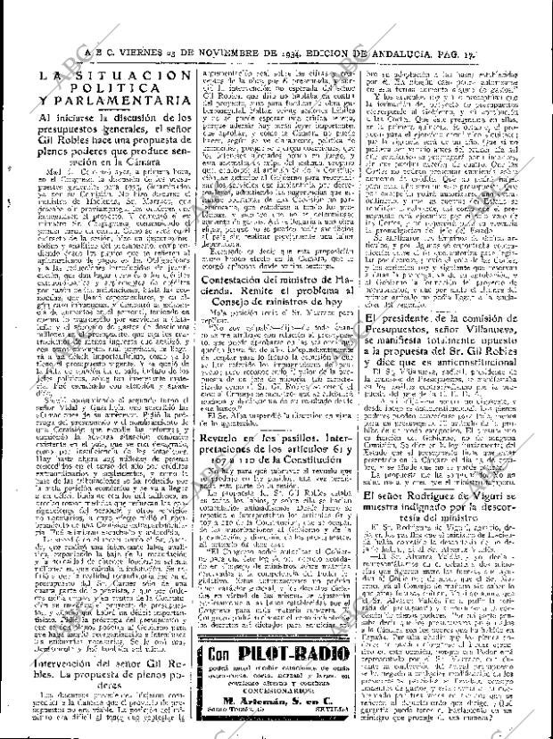 ABC SEVILLA 23-11-1934 página 17