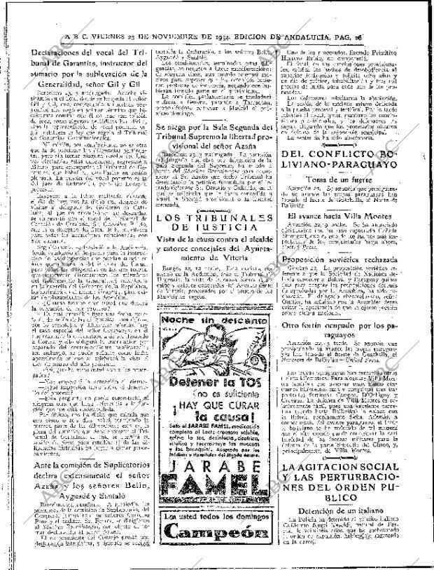 ABC SEVILLA 23-11-1934 página 26