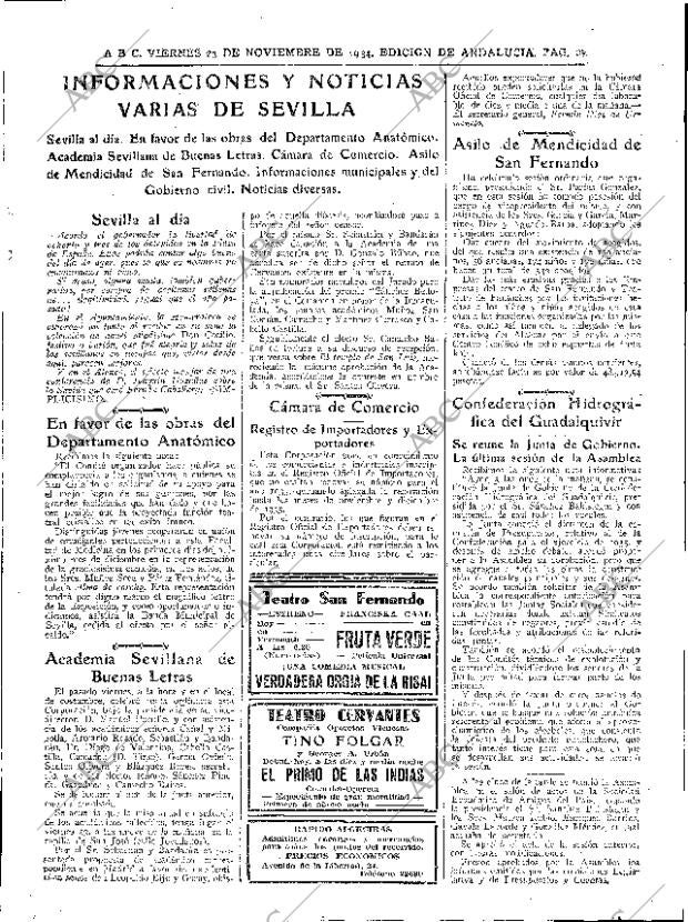 ABC SEVILLA 23-11-1934 página 27