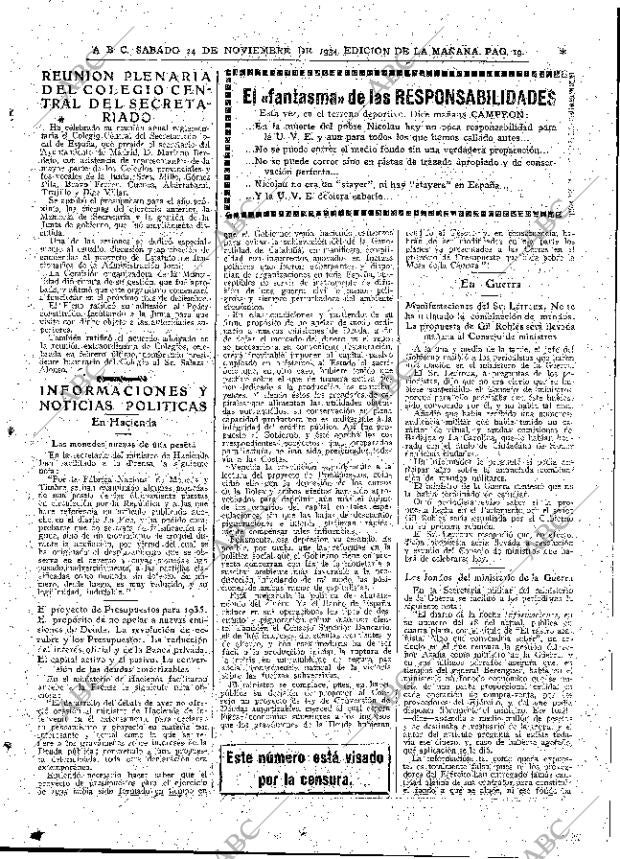 ABC MADRID 24-11-1934 página 19