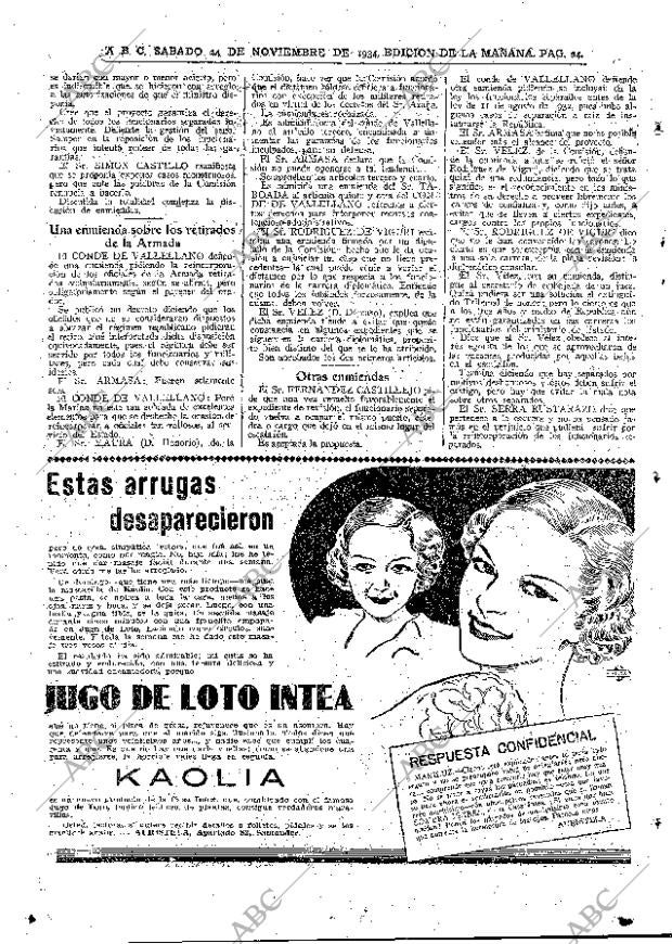 ABC MADRID 24-11-1934 página 24