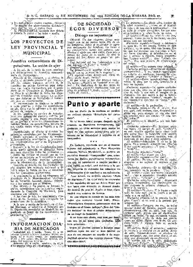 ABC MADRID 24-11-1934 página 27