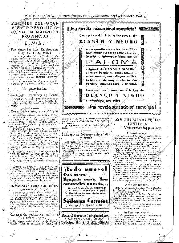 ABC MADRID 24-11-1934 página 35