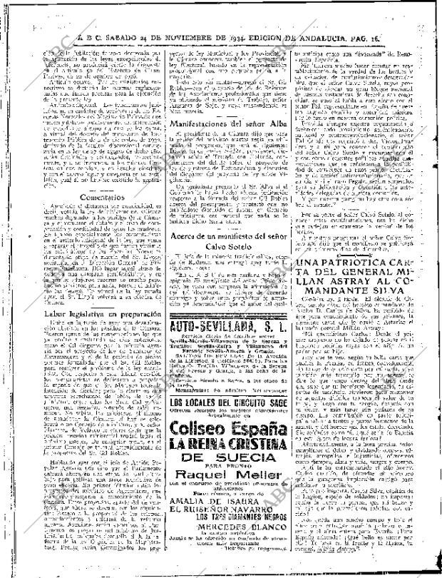 ABC SEVILLA 24-11-1934 página 16