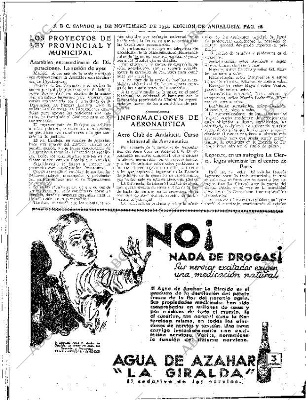 ABC SEVILLA 24-11-1934 página 18