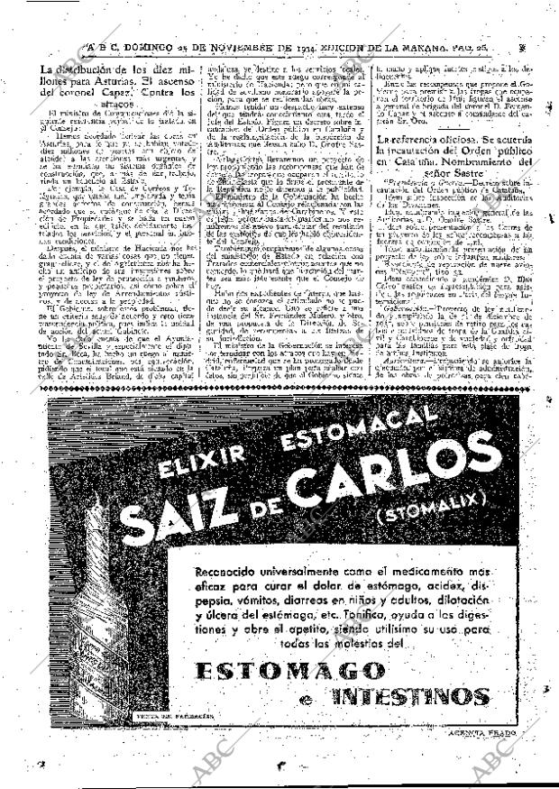 ABC MADRID 25-11-1934 página 26