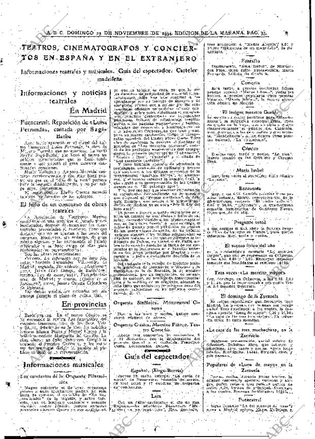 ABC MADRID 25-11-1934 página 55