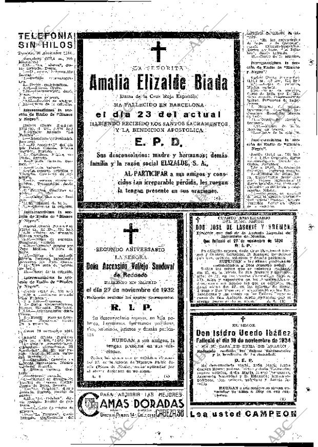 ABC MADRID 25-11-1934 página 62