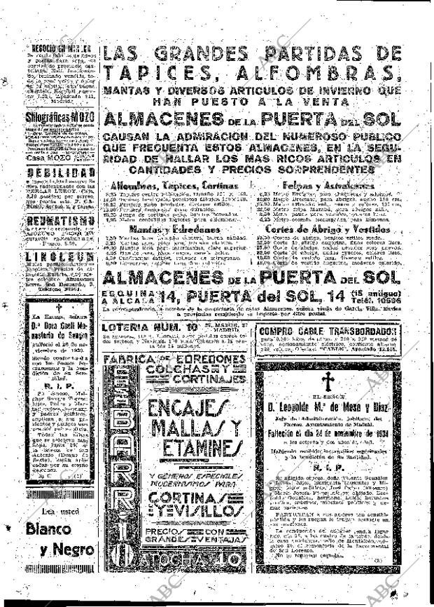 ABC MADRID 25-11-1934 página 65