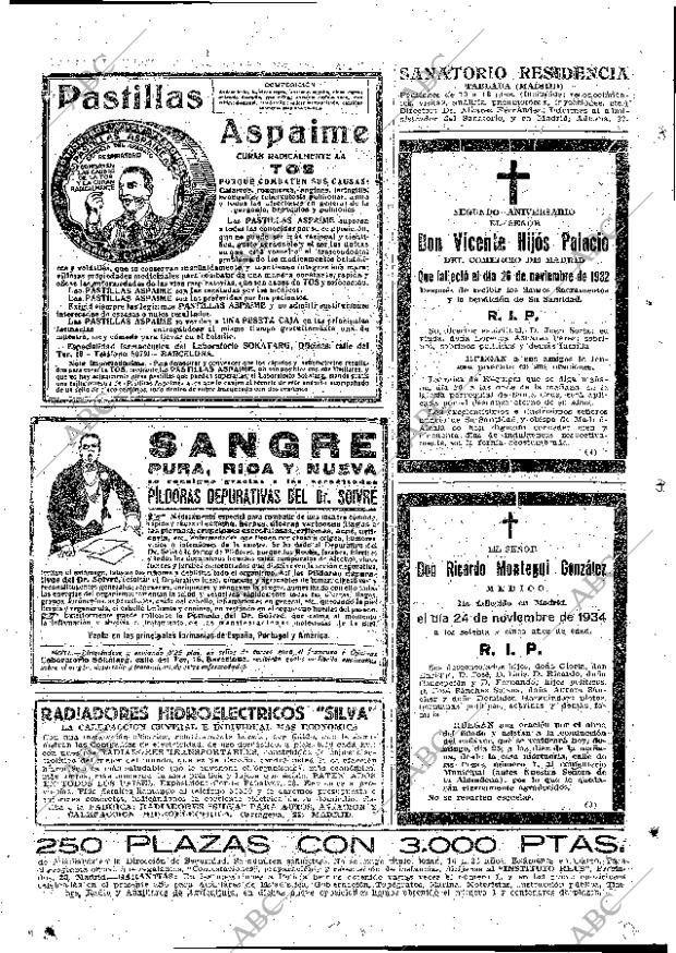 ABC MADRID 25-11-1934 página 66
