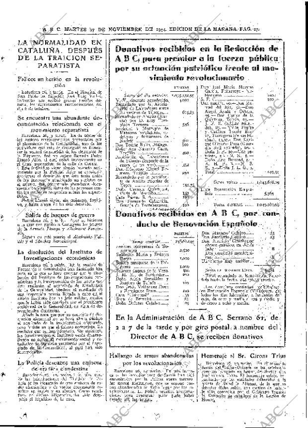 ABC MADRID 27-11-1934 página 35