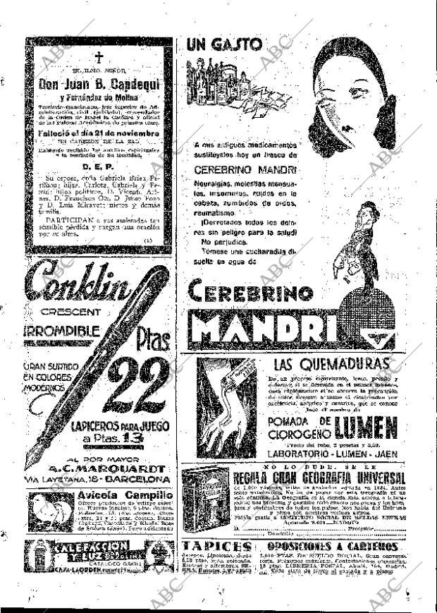 ABC MADRID 27-11-1934 página 63