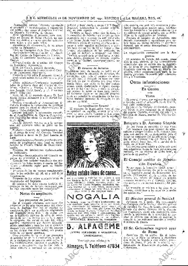 ABC MADRID 28-11-1934 página 28