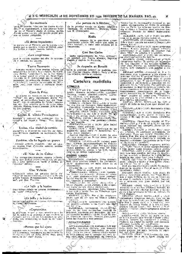 ABC MADRID 28-11-1934 página 47