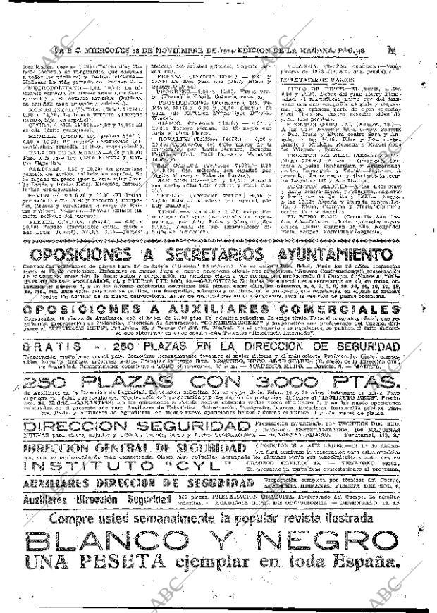 ABC MADRID 28-11-1934 página 48
