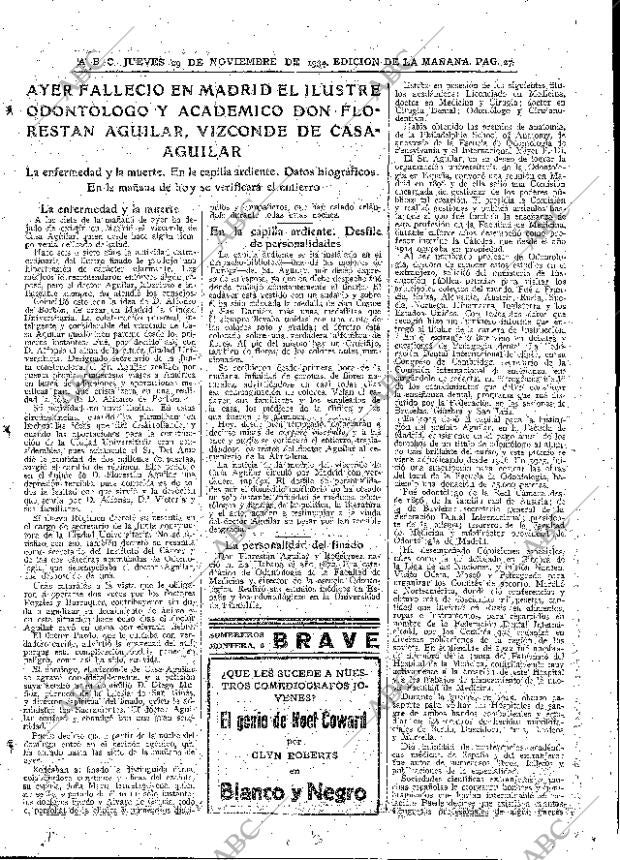 ABC MADRID 29-11-1934 página 27