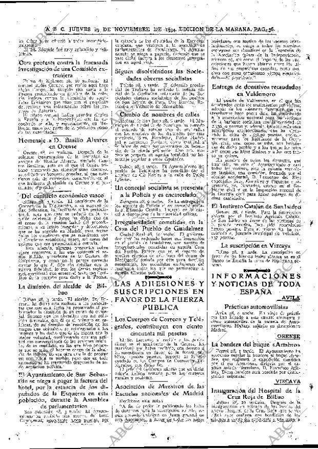 ABC MADRID 29-11-1934 página 36