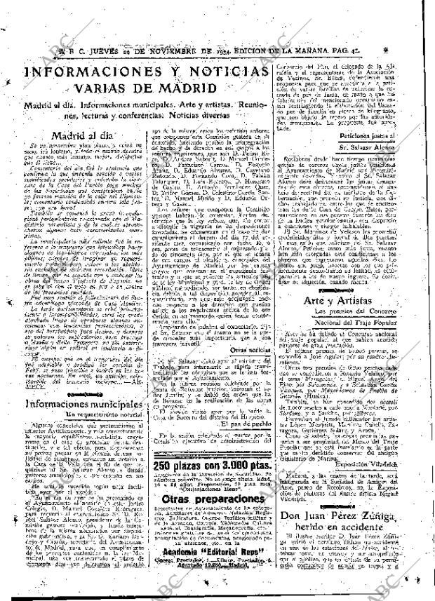 ABC MADRID 29-11-1934 página 41