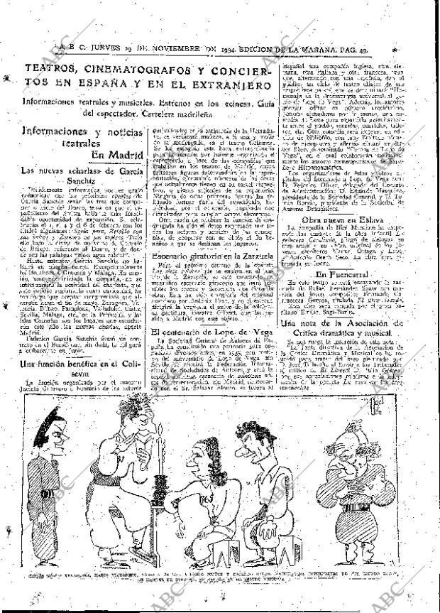 ABC MADRID 29-11-1934 página 49