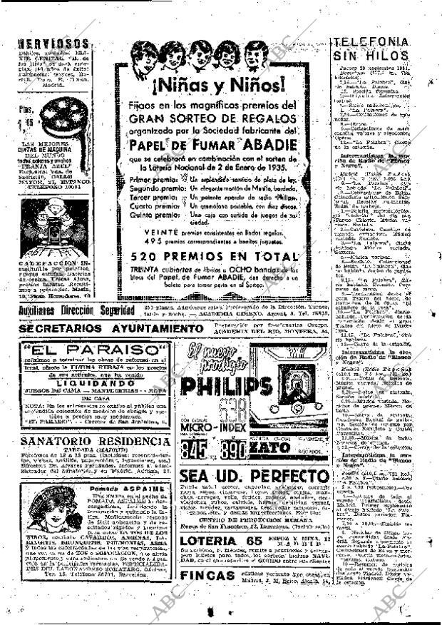 ABC MADRID 29-11-1934 página 58