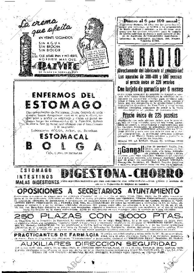 ABC MADRID 30-11-1934 página 2