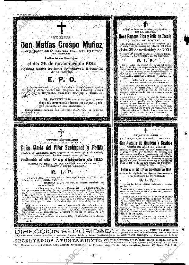 ABC MADRID 30-11-1934 página 56