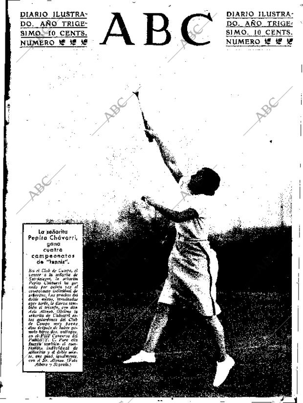 ABC SEVILLA 01-12-1934 página 1