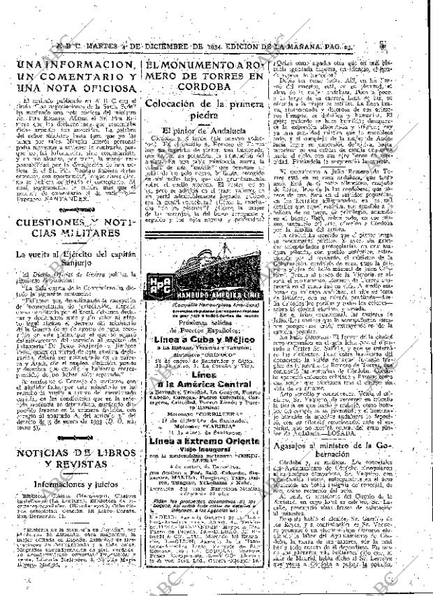 ABC MADRID 04-12-1934 página 23