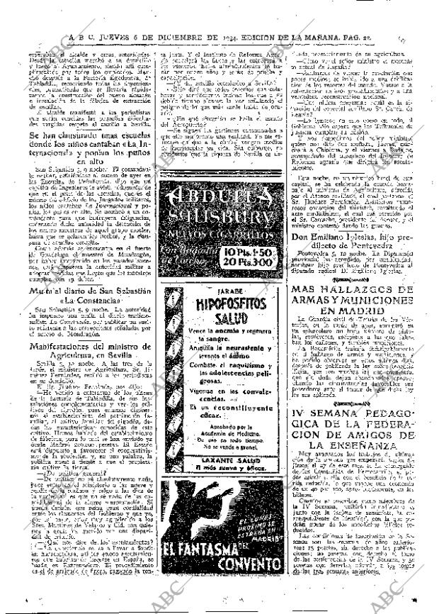 ABC MADRID 06-12-1934 página 22