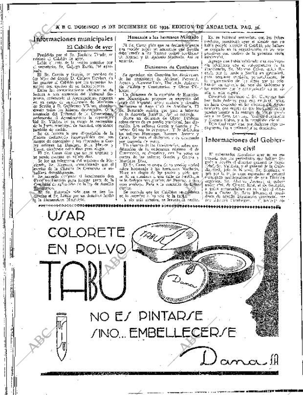 ABC SEVILLA 16-12-1934 página 30