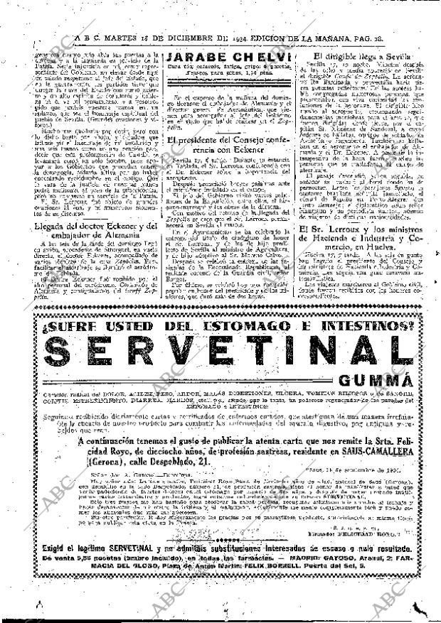 ABC MADRID 18-12-1934 página 18
